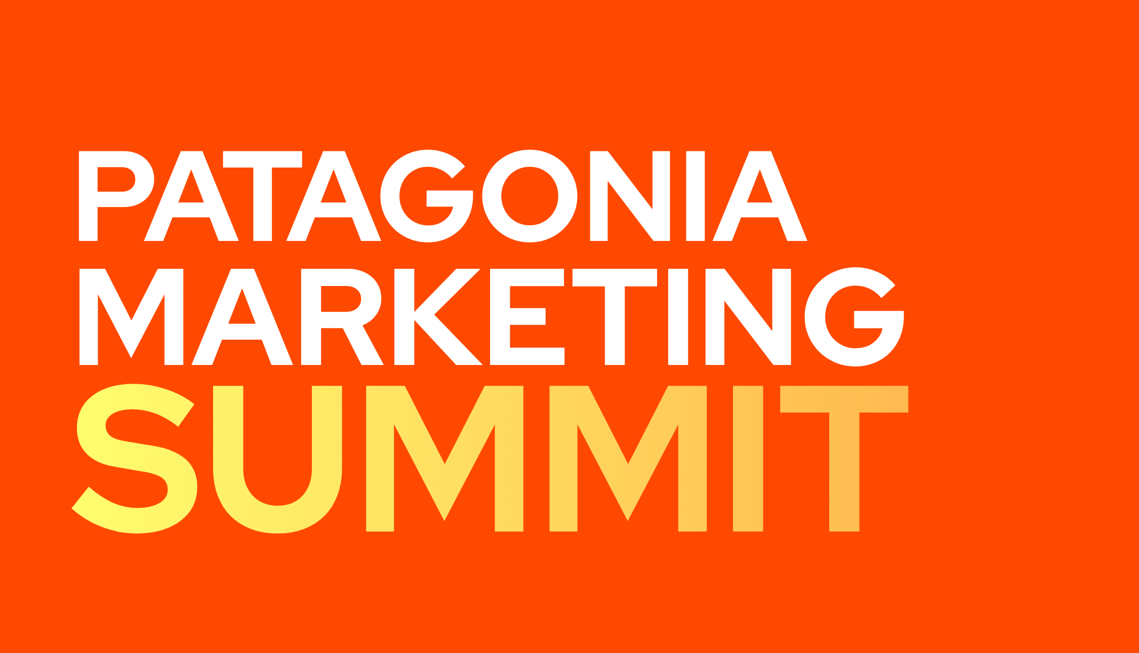 WEB PATAGONIA MKT SUMMIT